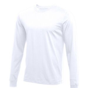 Nike Men's Core Long Sleeve Cotton Crew. XL. NWOT. Bundle Grey & White $20.